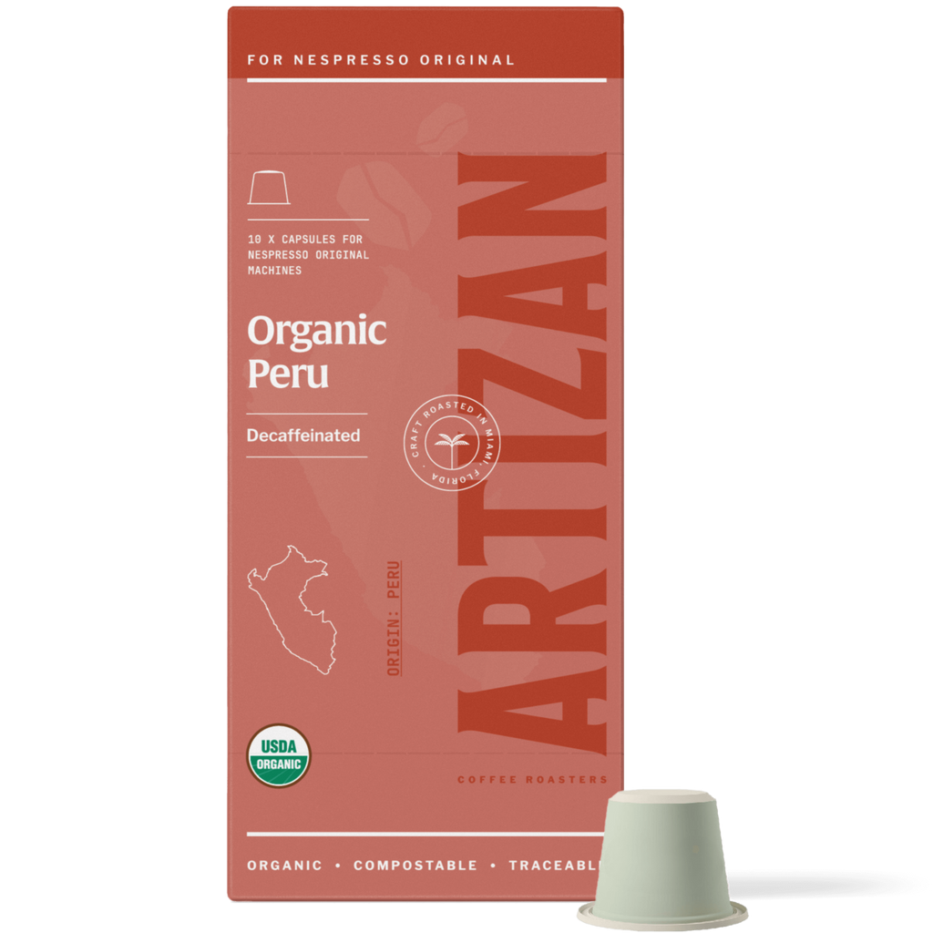 Artizan Organic Peru Decaf Espresso – Nespresso Compatible