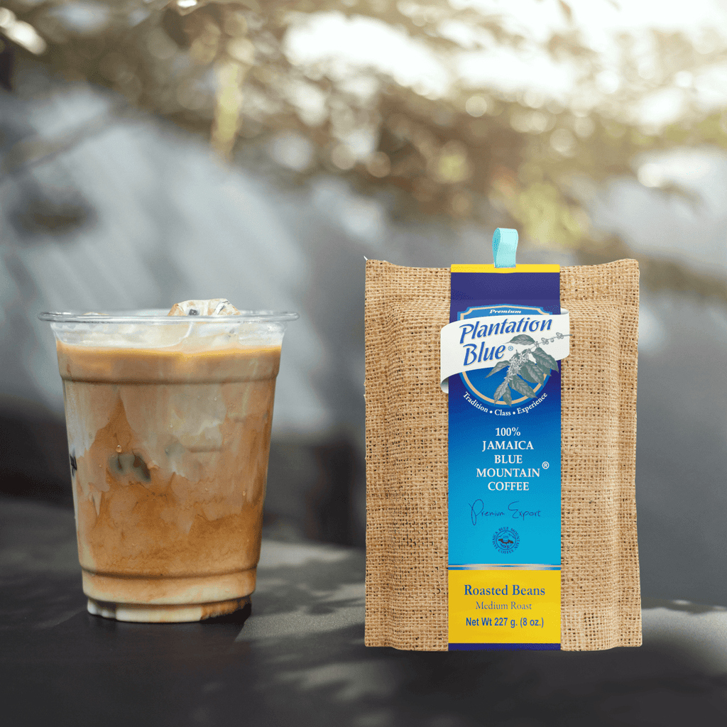 Plantation Blue 100% Jamaica Blue Mountain Premium Coffee (8oz - medium roasted whole beans) - Shop Coffee Hobby