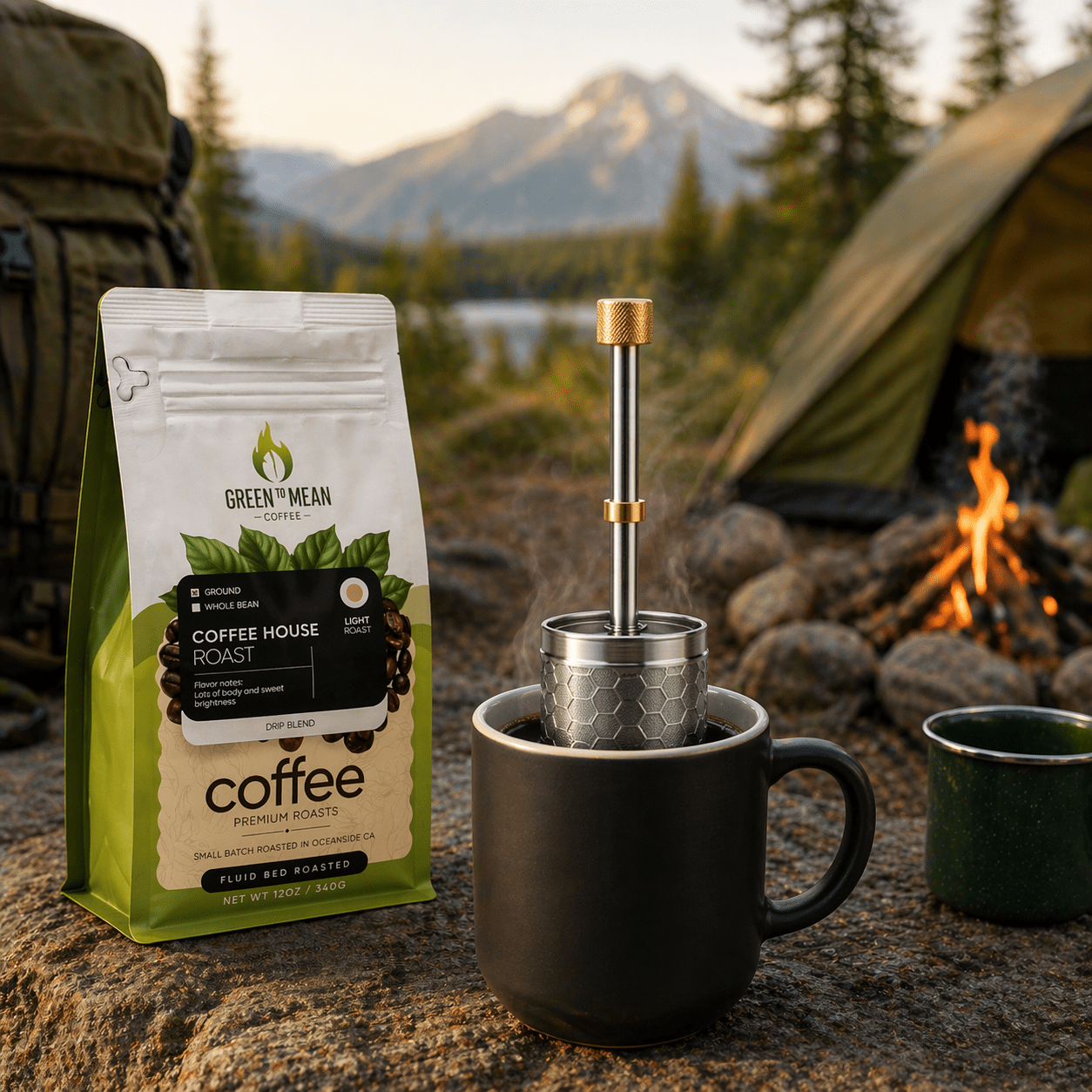 Green to Mean Portable Immersion Coffee Brewer