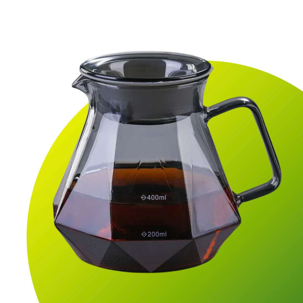 Green to Mean Coffee Glass Pour-Over Set – Dripper & Carafe