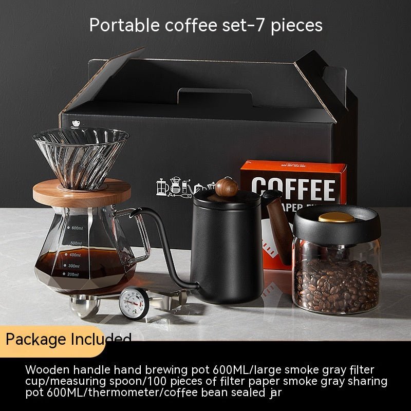 Alchemy Harvest Coffee Portable Coffee 7 Pieces Suit