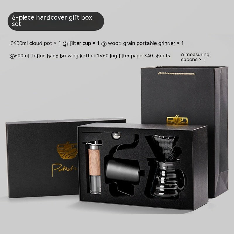 Alchemy Harvest Coffee Pour-Over Coffee Gift Set, 6 Including Handbag