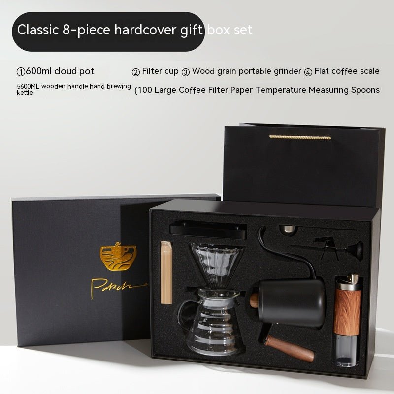 Alchemy Harvest Coffee 8 Hardcover Pour-Over Kit with Handbag