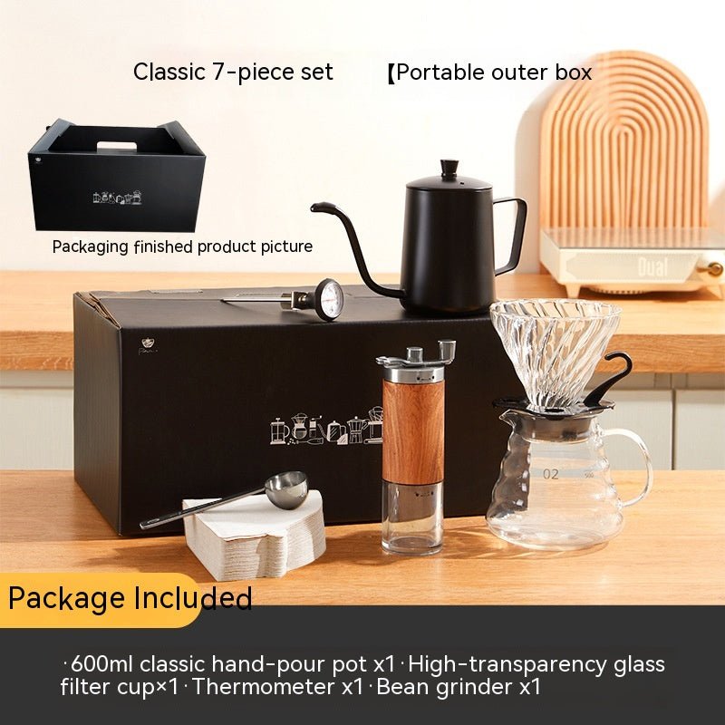 Alchemy Harvest Coffee Hand Punch 7 Pieces Suit Pour-Over Kit