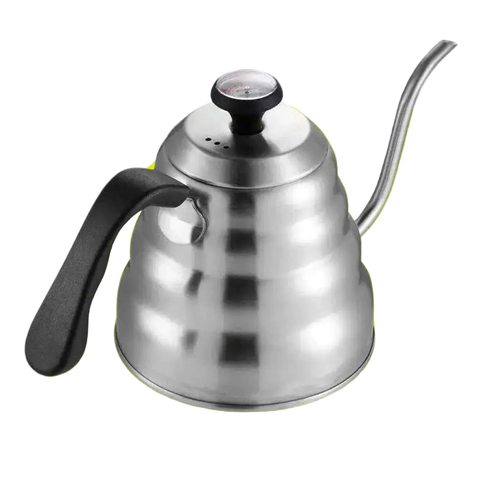 Green to Mean Gooseneck Pour Over Kettle — 1.0L with Built-In Thermometer