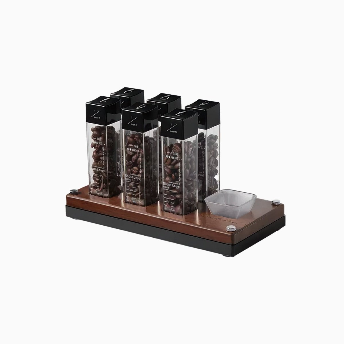 Premium Tubes Coffee Bean Cellars With Stand - Shop Coffee Hobby