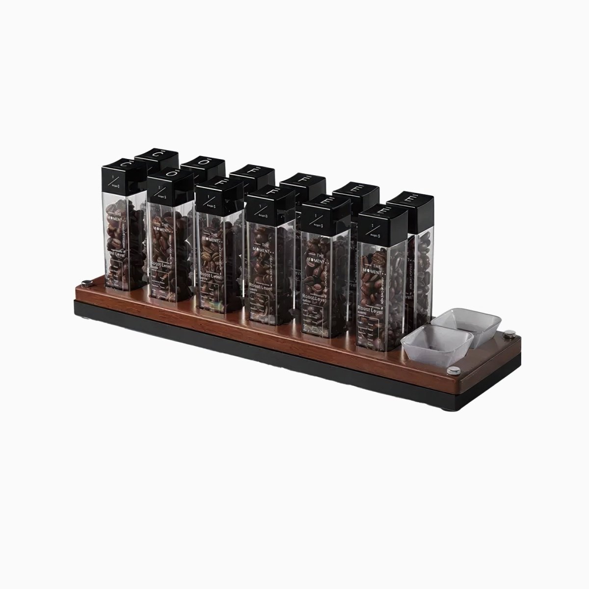 Premium Tubes Coffee Bean Cellars With Stand - Shop Coffee Hobby