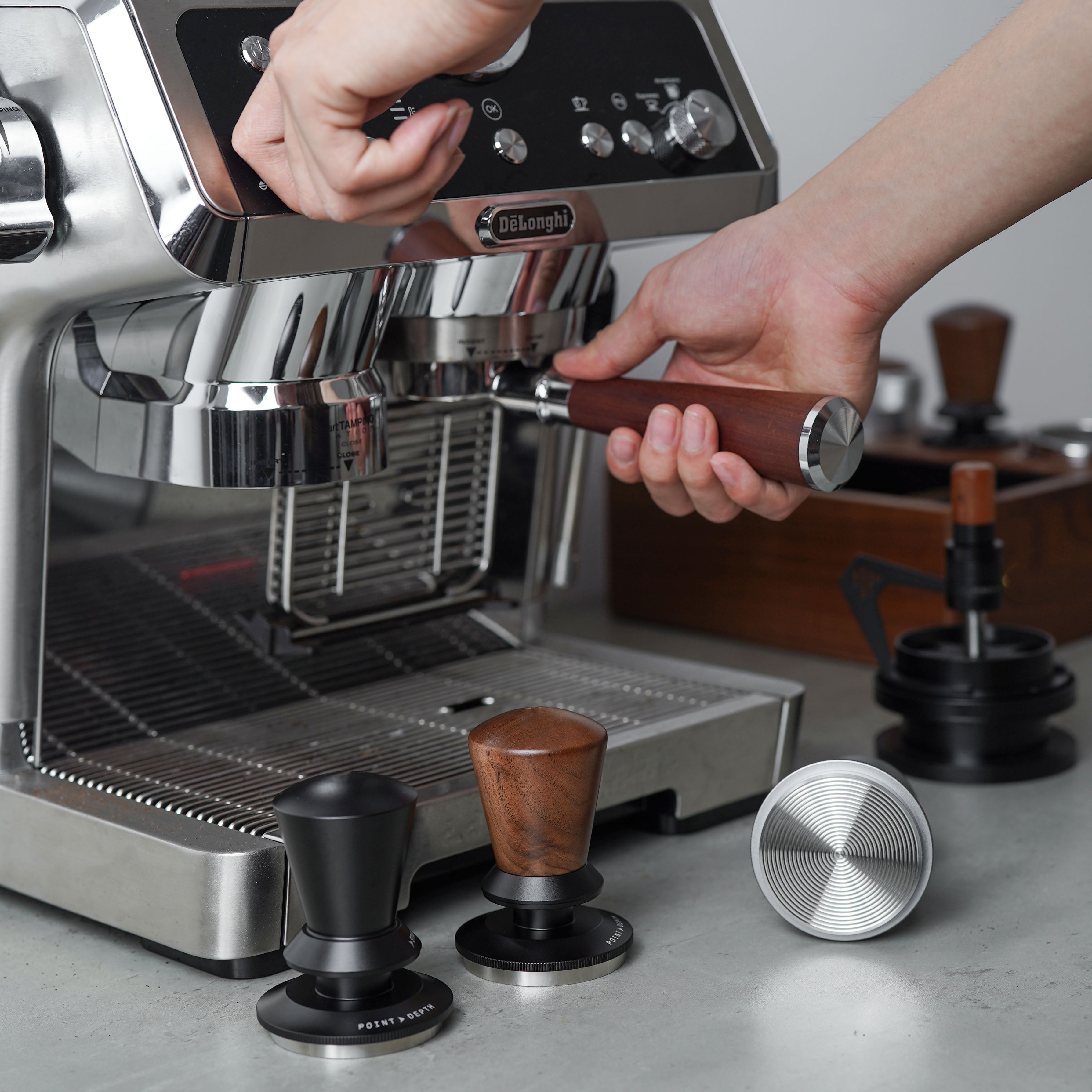 Leveling Espresso Tamper Tool - Shop Coffee Hobby