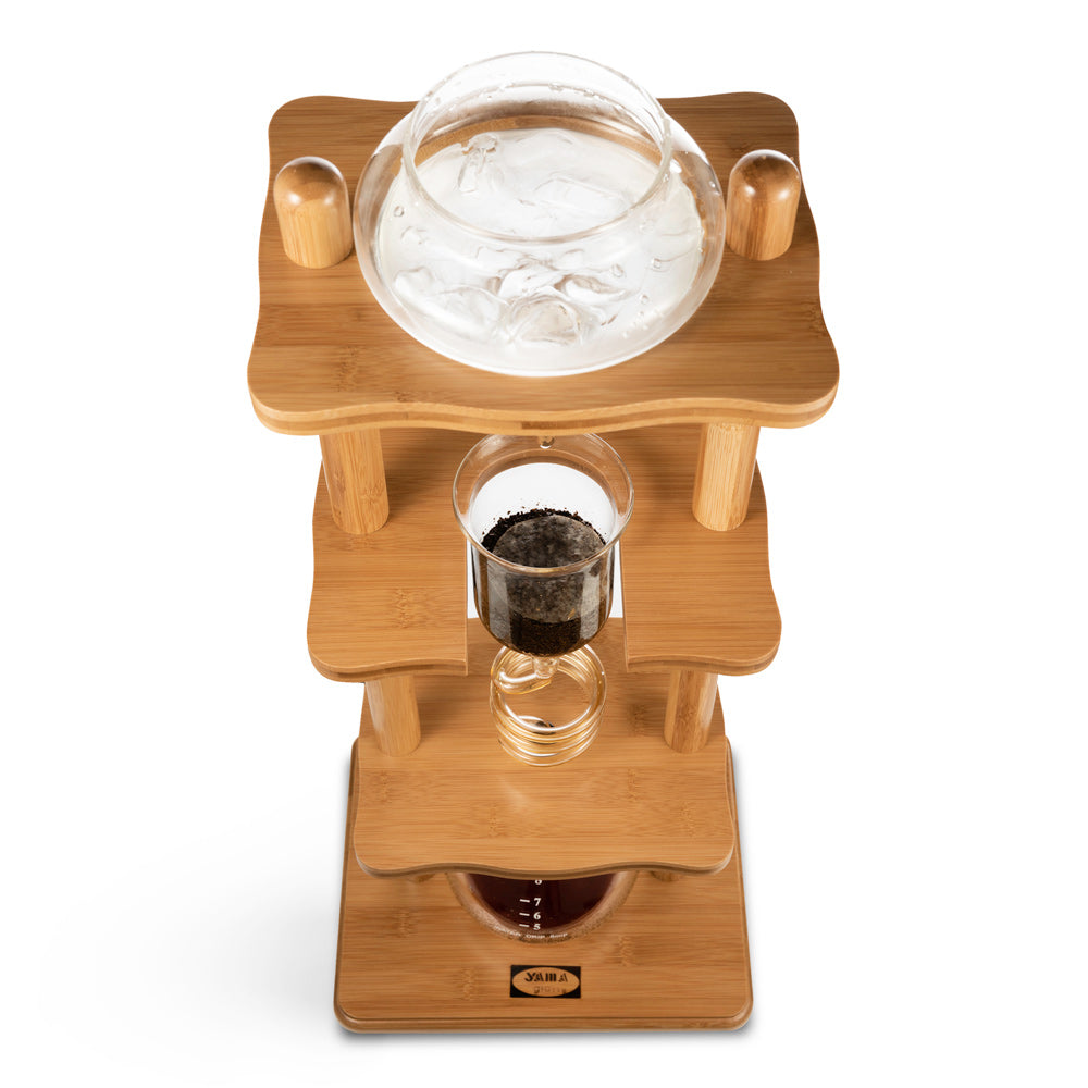 Yama Bamboo Cold Brew Tower - 32 oz, 6–8 Cup