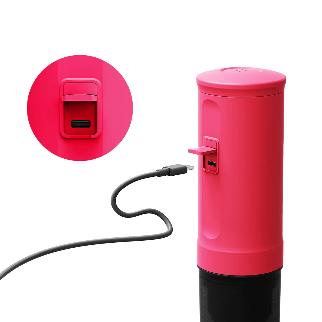 OutIn Nano Portable Electric Espresso Maker – Fuchsia Pink