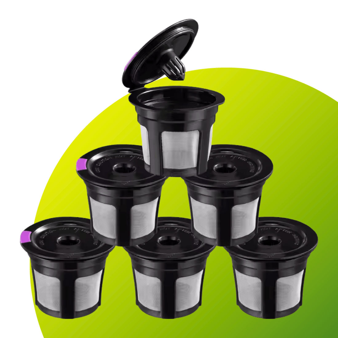 Green to Mean Reusable Brew Pods (K-Style, 3-Pack)
