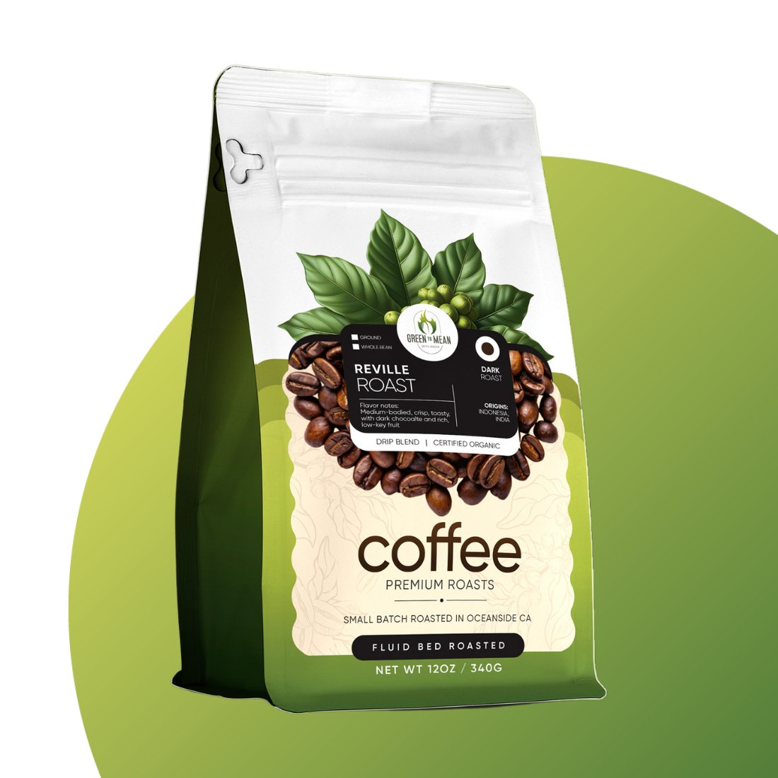 Reveille Roast – Bold Dark Coffee by Green to Mean Coffee - Shop Coffee Hobby