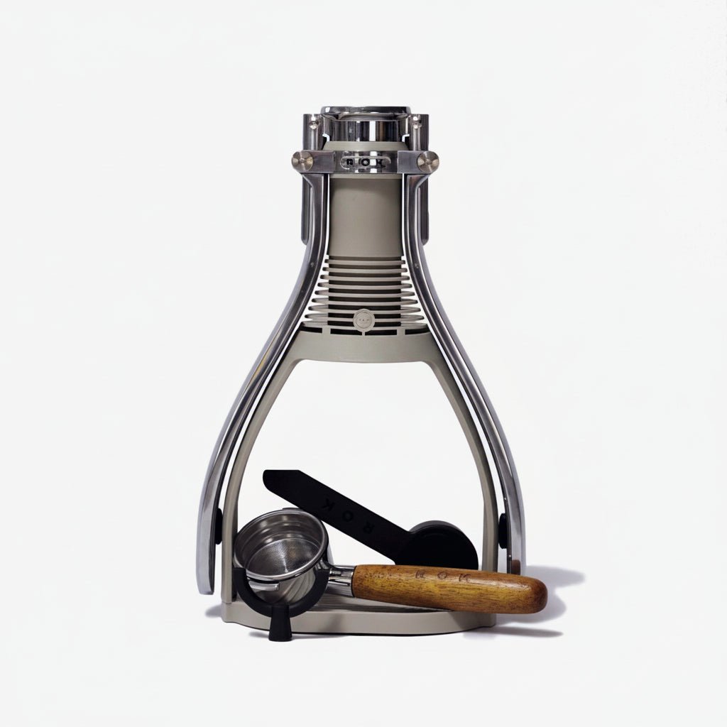 ROK USA ROK Presso Smartshot Manual Espresso Maker in Warm Grey