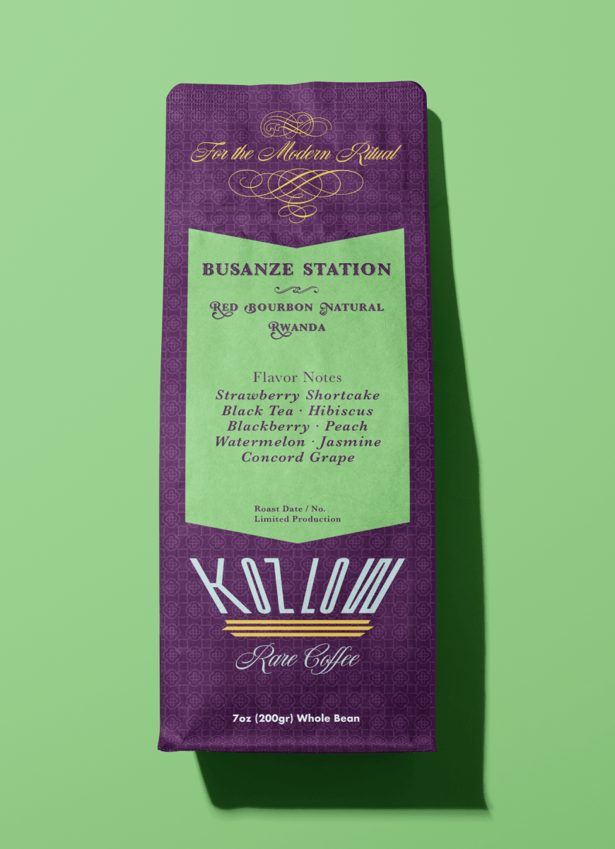 Rwanda - Red Bourbon - Natural - Busanze Washing Station - Shop Coffee Hobby