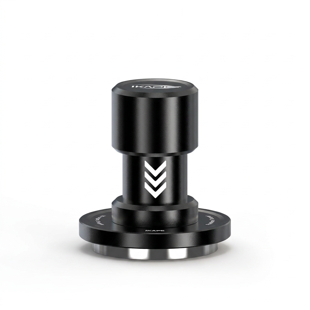 Single upright IKAPE tamper on a clean white background