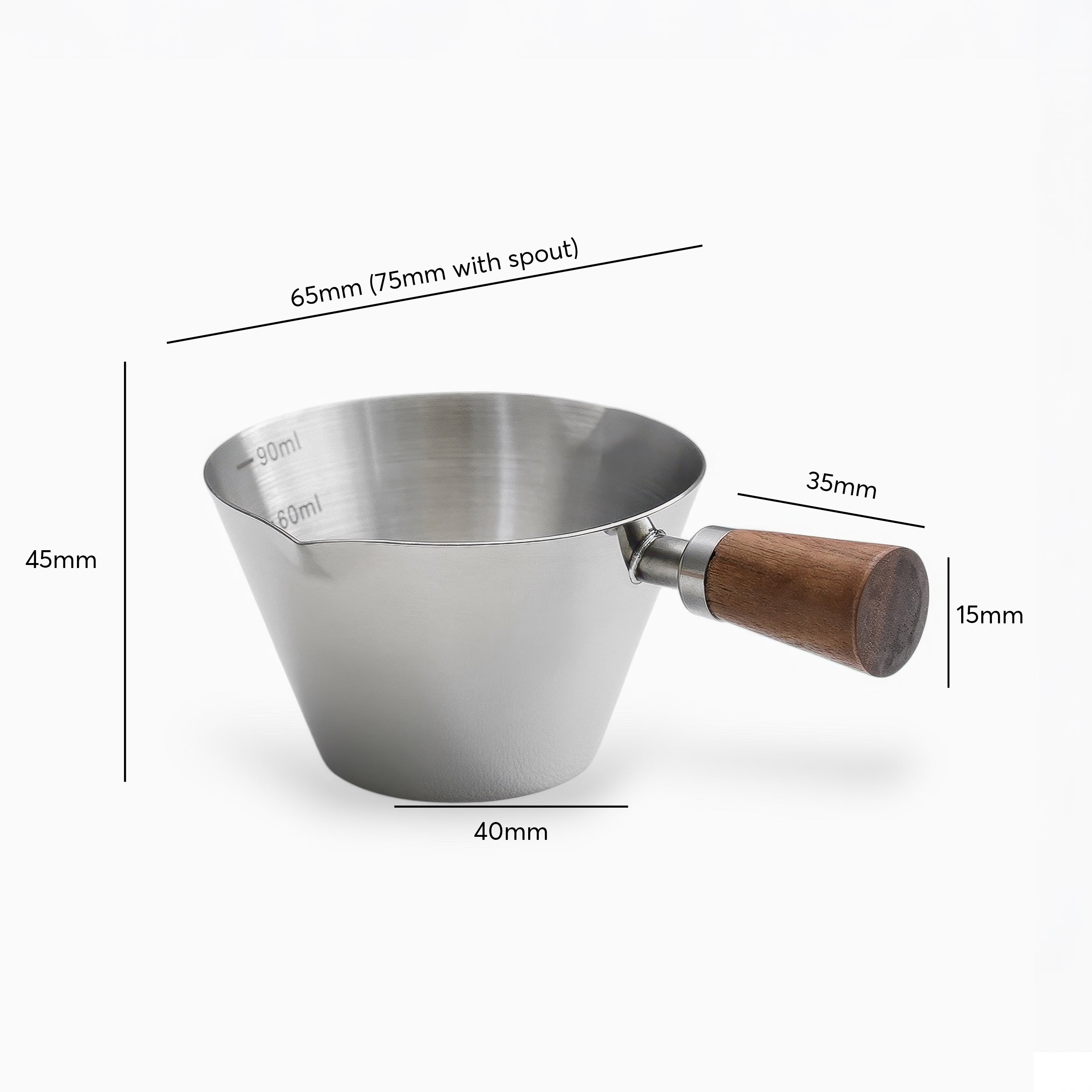 Espresso Extraction Measuring Cup