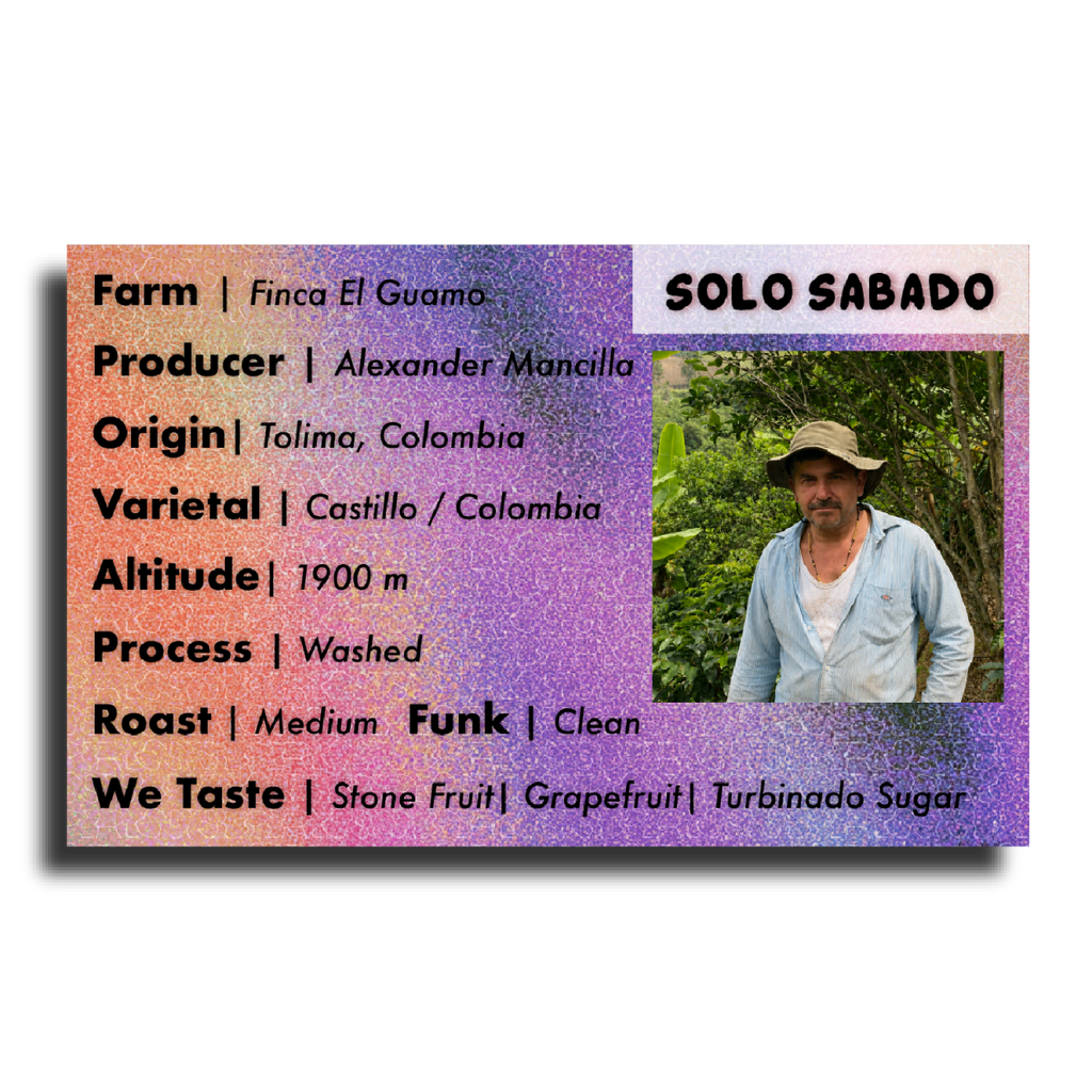 Solo Sabado - Shop Coffee Hobby