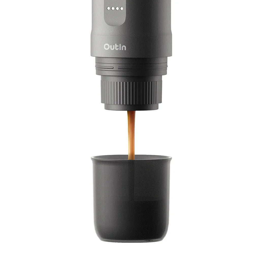 OutIn Nano Portable Electric Espresso Maker – Space Grey