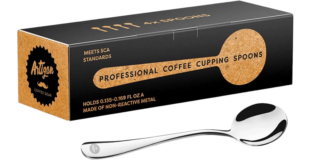 Specialty Coffee Association (SCA) Compliant - Coffee Cupping Spoon - Set of 4 Spoons - Shop Coffee Hobby