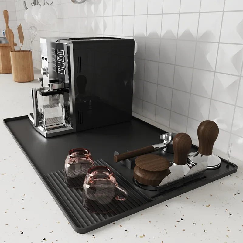 spresso Tamping Mat & Distributor Station – Non‑Slip Silicone Portafilter Pad for Barista Workflow - Shop Coffee Hobby