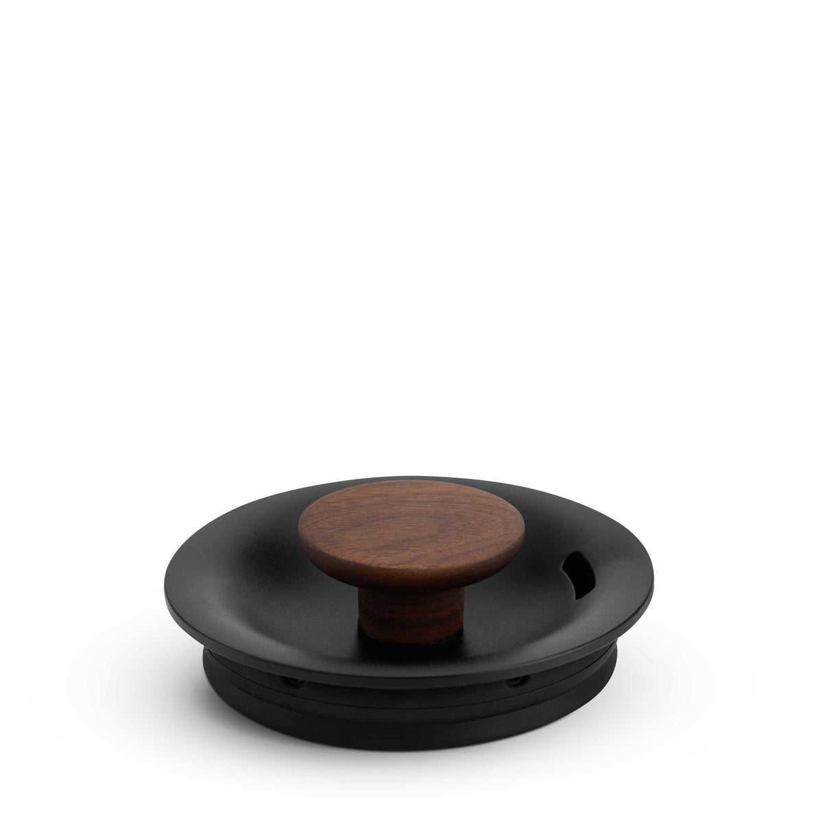 Matte Black & Walnut version of the Fellow Stagg EKG Pro Gooseneck Kettle