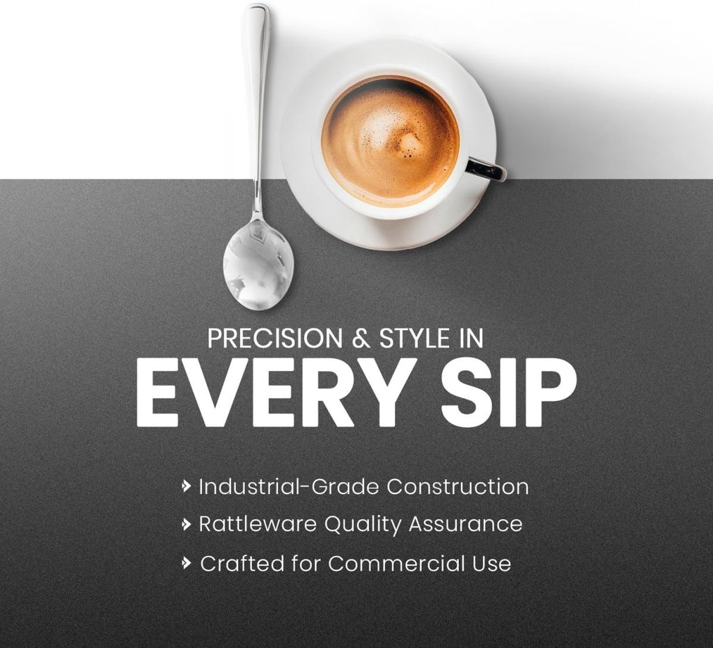 Stainless Steel Cupping Spoon Deep Bowl Edition Sleek Professional Design Precision Crafted for Coffee Tasting Durable Ergonomic Handle Perfect for Coffee Cupping Enthusiasts and Baristas - Shop Coffee Hobby
