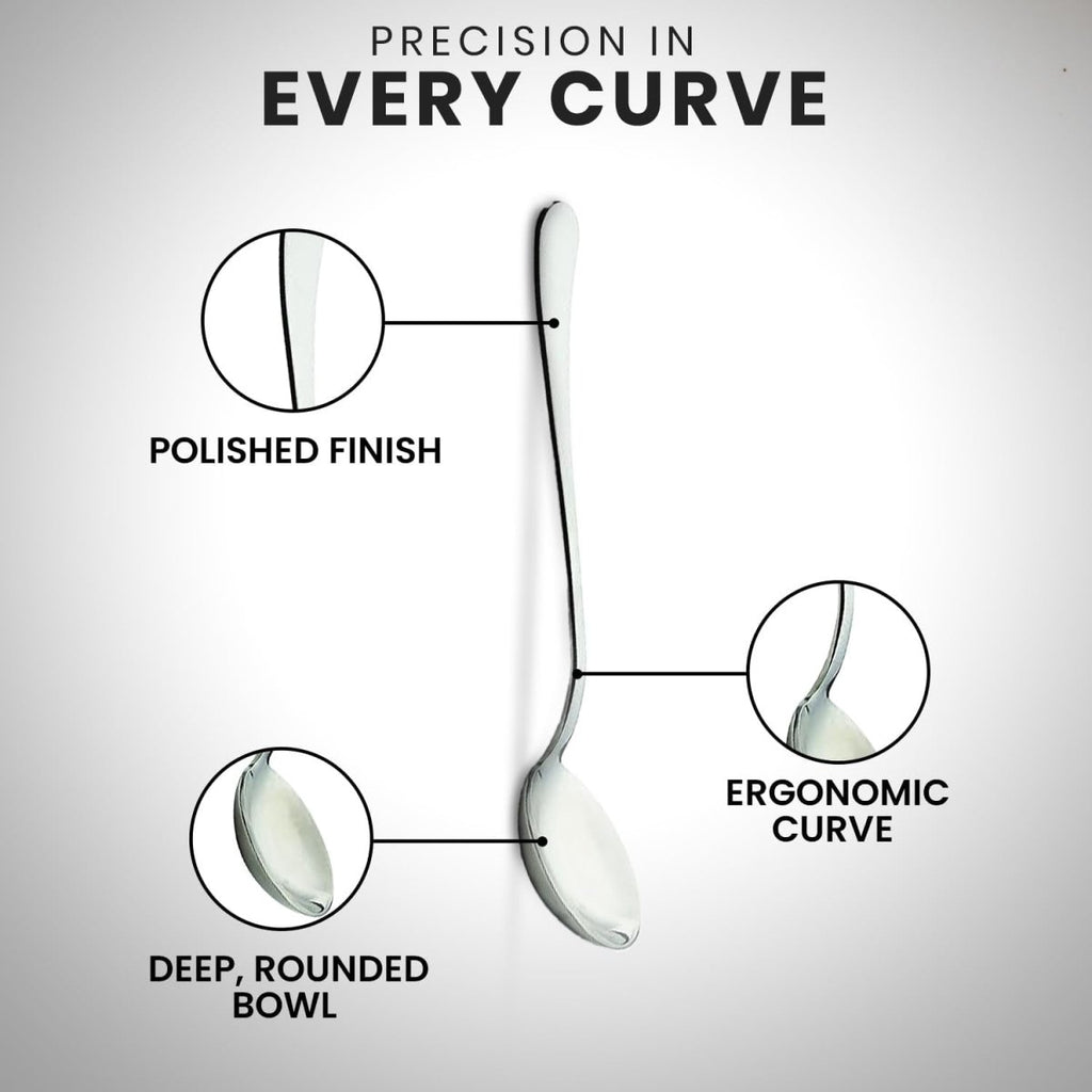 Stainless Steel Cupping Spoon Deep Bowl Edition Sleek Professional Design Precision Crafted for Coffee Tasting Durable Ergonomic Handle Perfect for Coffee Cupping Enthusiasts and Baristas - Shop Coffee Hobby