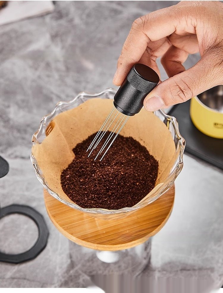 Stainless Steel Handheld Tamping Needle For Espresso With Magnetic Attachment - Shop Coffee Hobby
