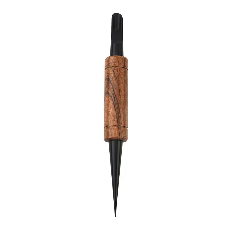 Stainless Steel Solid Wood Rosewood Coffee Latte Art Needle - Shop Coffee Hobby