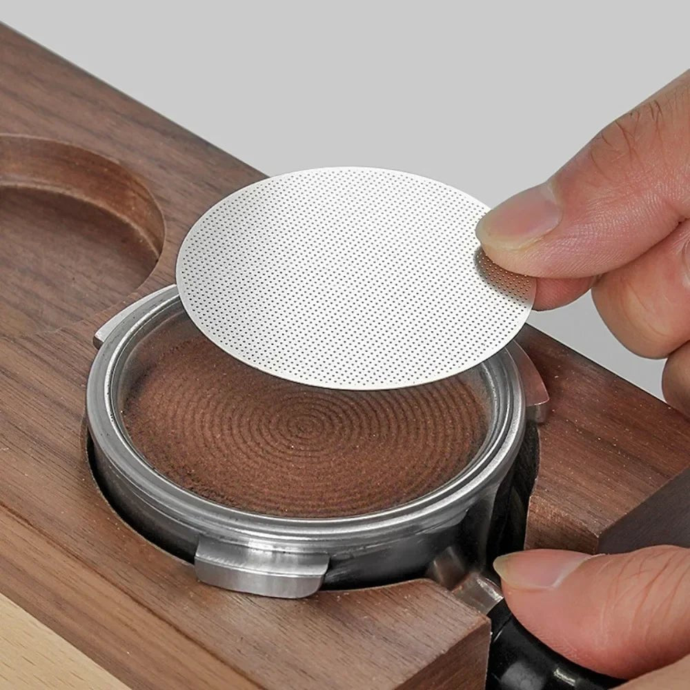 Stainless Steel Water Distribution Screen – Uniform Espresso Extraction Filter (51mm / 53.5mm / 58.5mm) - Shop Coffee Hobby