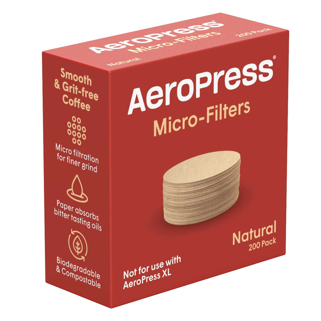 AeroPress Natural Paper Micro-Filters, 200 Count