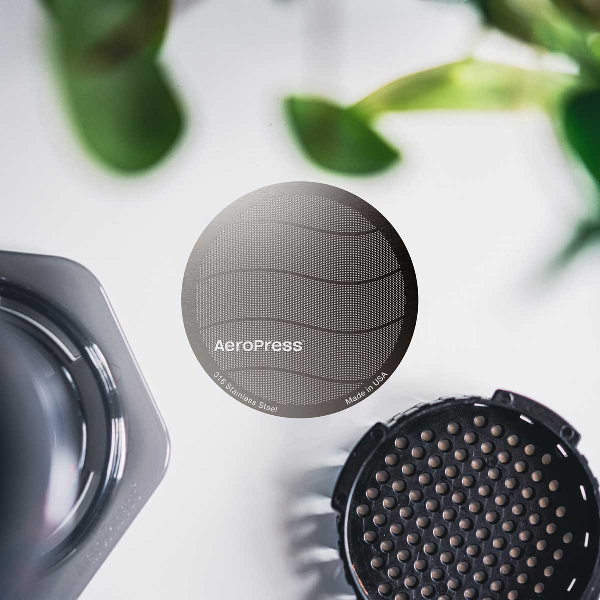316 Stainless Steel AeroPress Filter for Espresso Parts