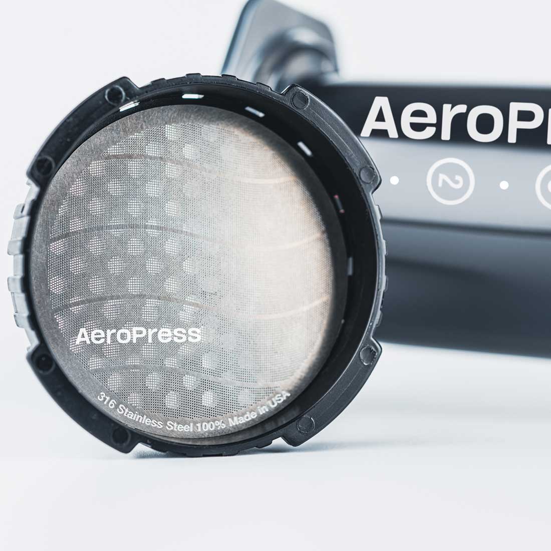 316 Stainless Steel AeroPress Standard Reusable Coffee Filter