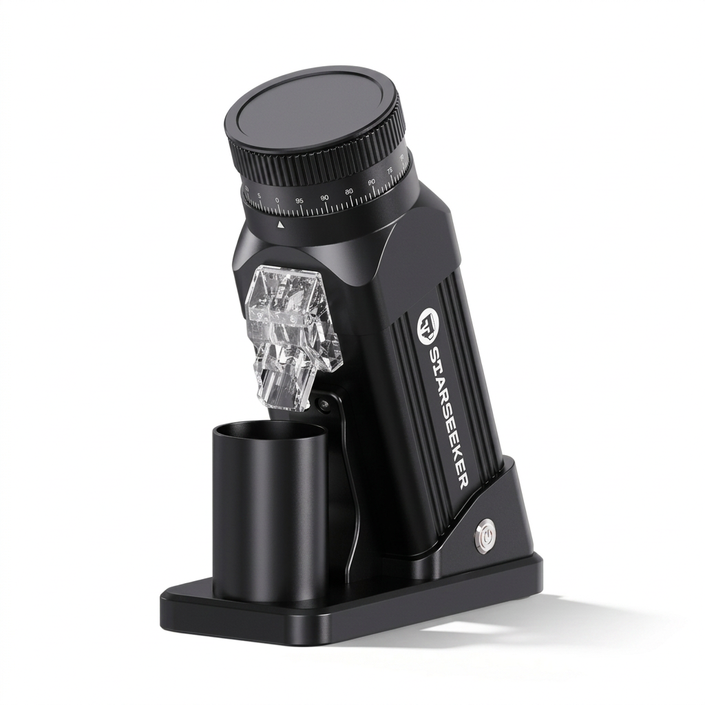 STARSEEKER grinder on a bright white studio background