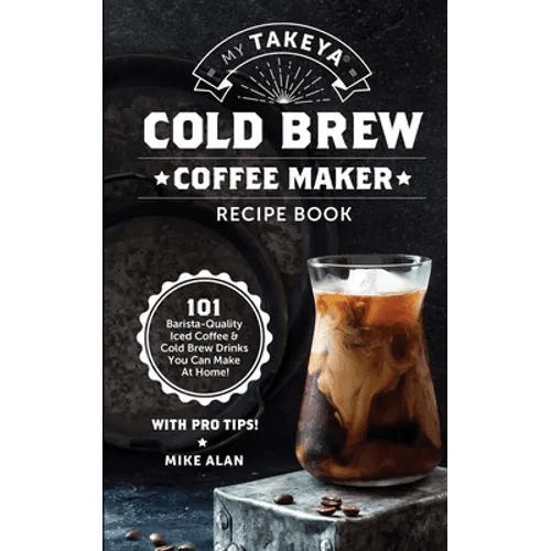 Books by splitShops Takeya Cold Brew Coffee Maker Recipe Book – 101 Drinks, Paperback