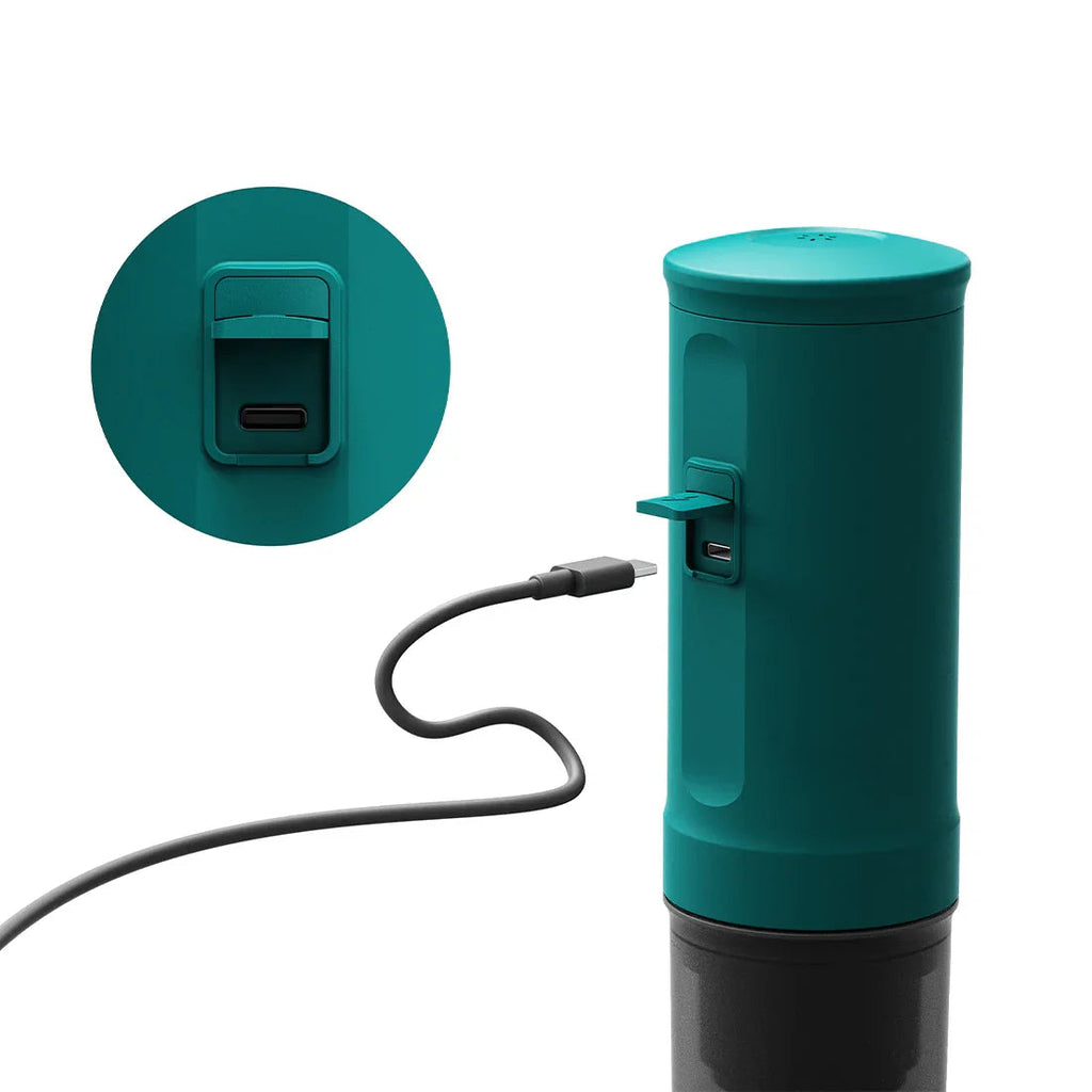 OutIn Nano Portable Electric Espresso Maker – Teal