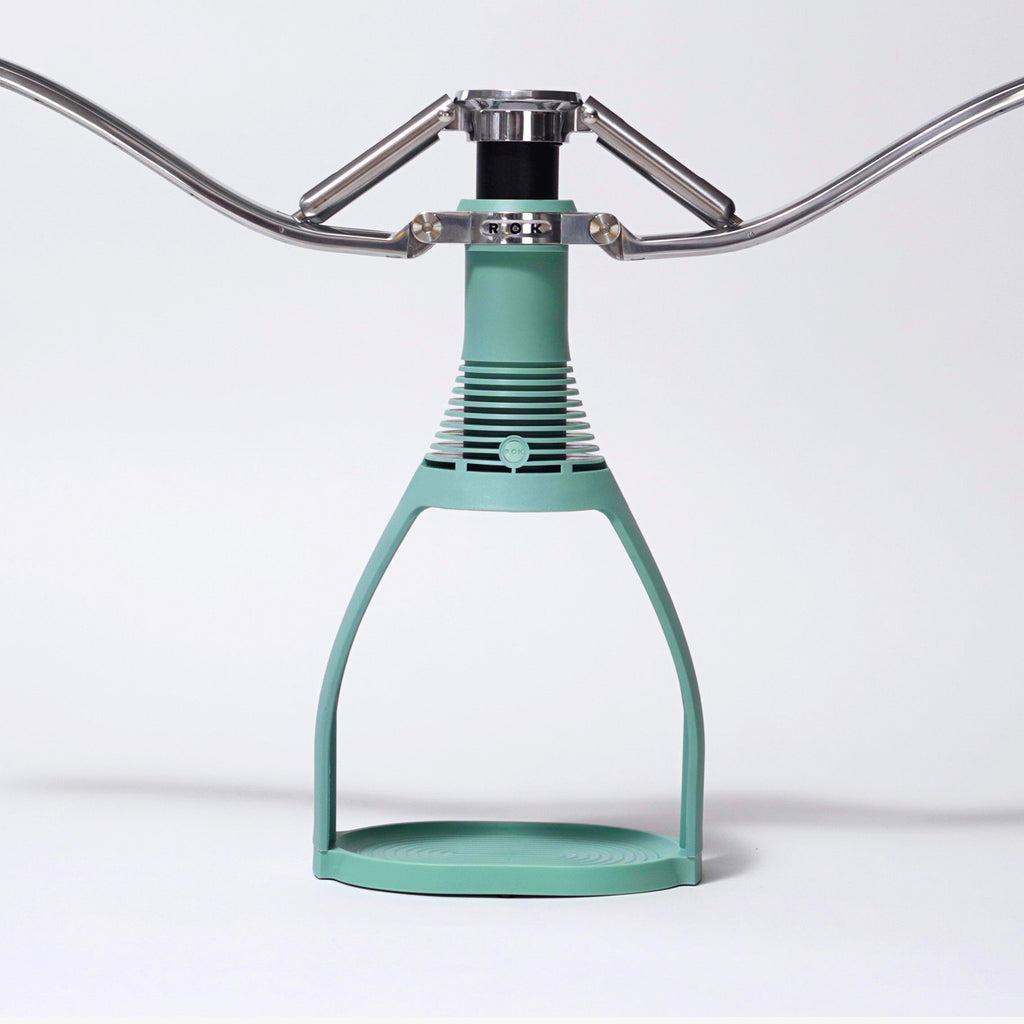 ROK Presso Smartshot — Manual Espresso Machine in Soft Teal