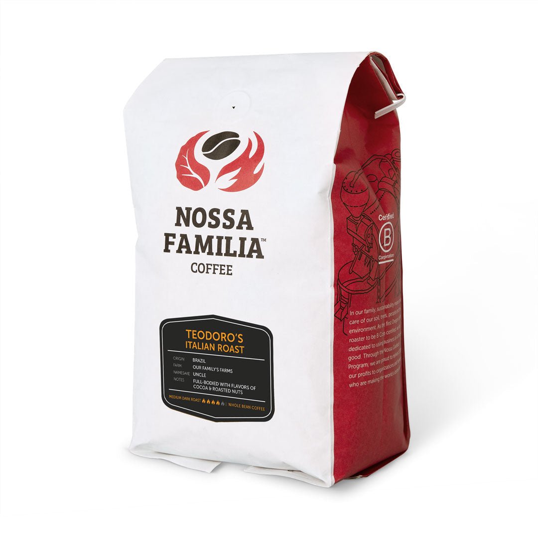 Teodoro's Italian Roast - Shop Coffee Hobby