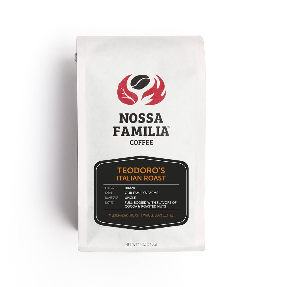 Teodoro's Italian Roast - Shop Coffee Hobby