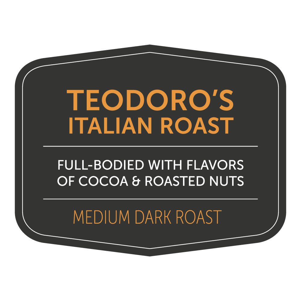 Teodoro's Italian Roast - Shop Coffee Hobby
