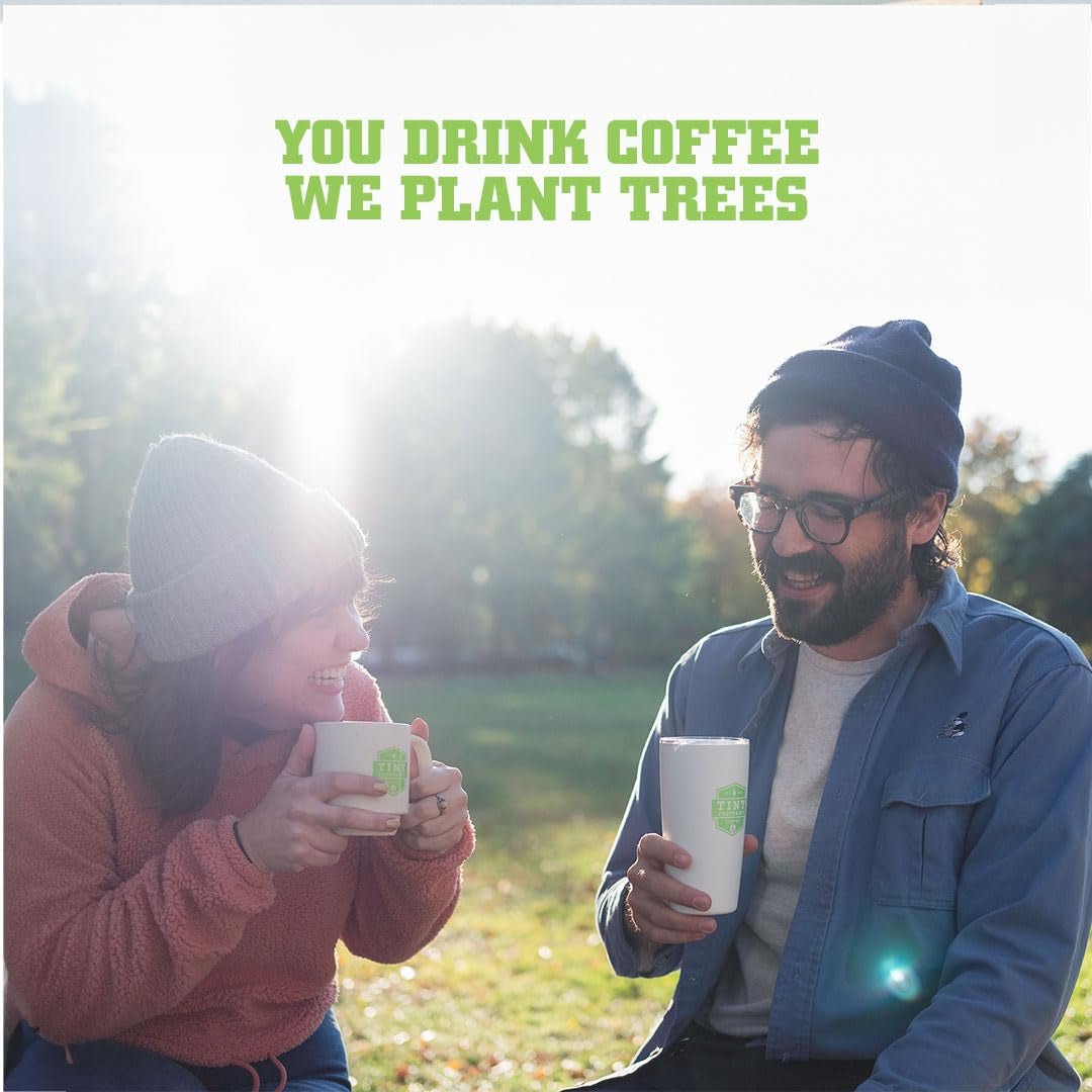 Tiny Footprint Coffee - Organic Signature Blend Light Roast - Whole Bean Coffee, USDA Organic & Carbon Negative - Haynesworld General Goods