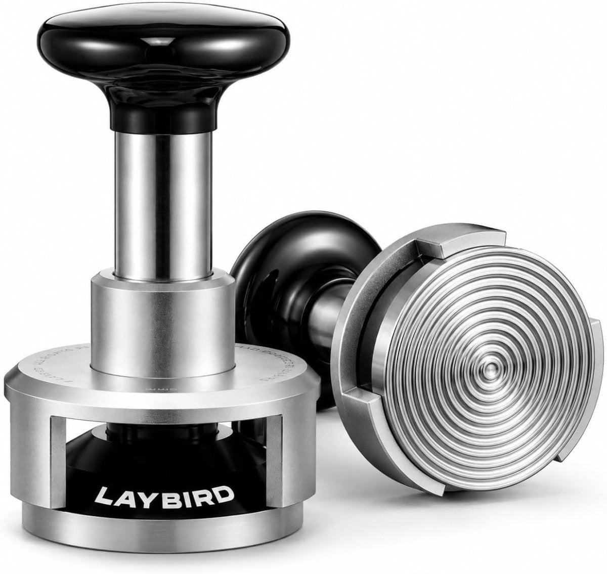 Tripress Espresso Tamper 58Mm, Spring Loaded Coffee Tamper for 58Mm Portafilter Baskets, 25Lb Constant Pressure Self Leveling Tamper Tool, Zero-Residue Threaded Base - Shop Coffee Hobby