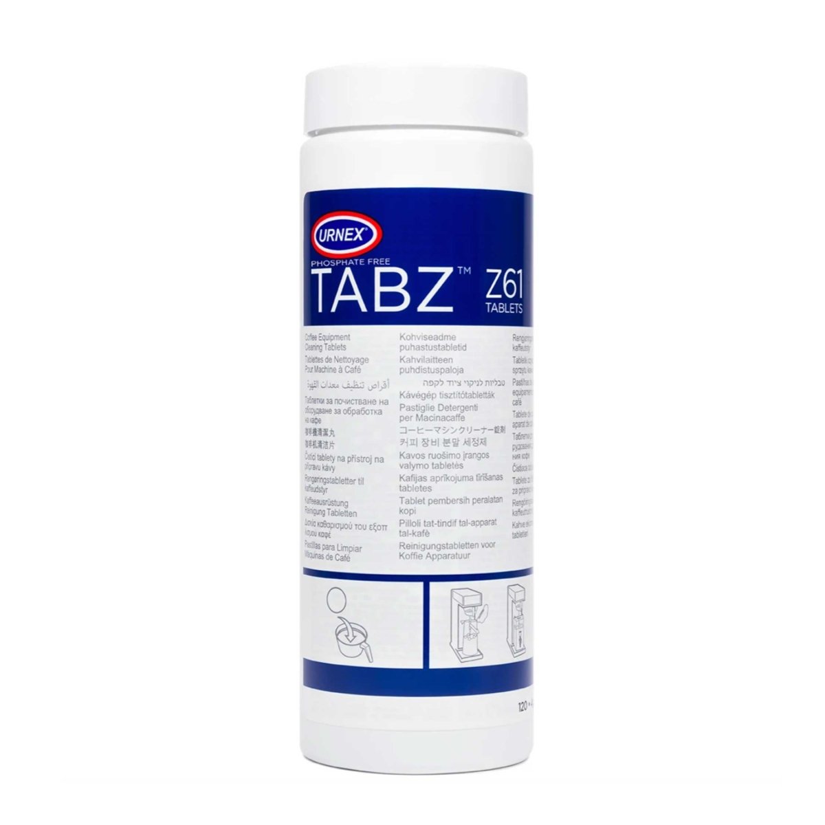 Urnex Tabz Coffee Brewer Cleaning Tablets - Shop Coffee Hobby