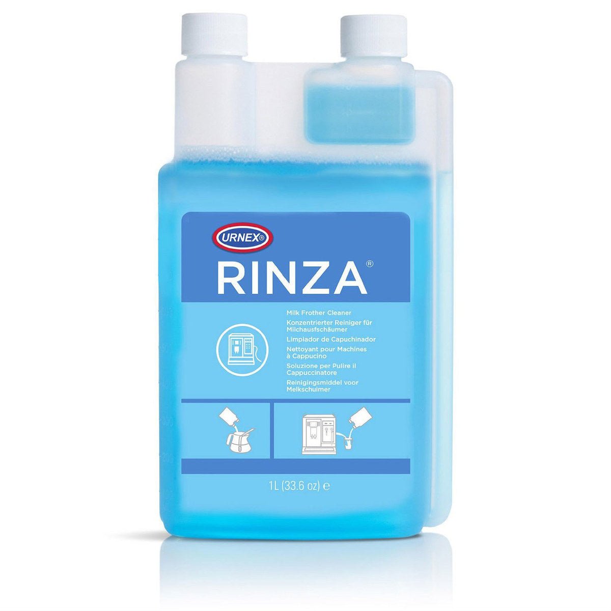 Urnex Rinza Milk Frother & Steam Wand Cleaner, 1 L