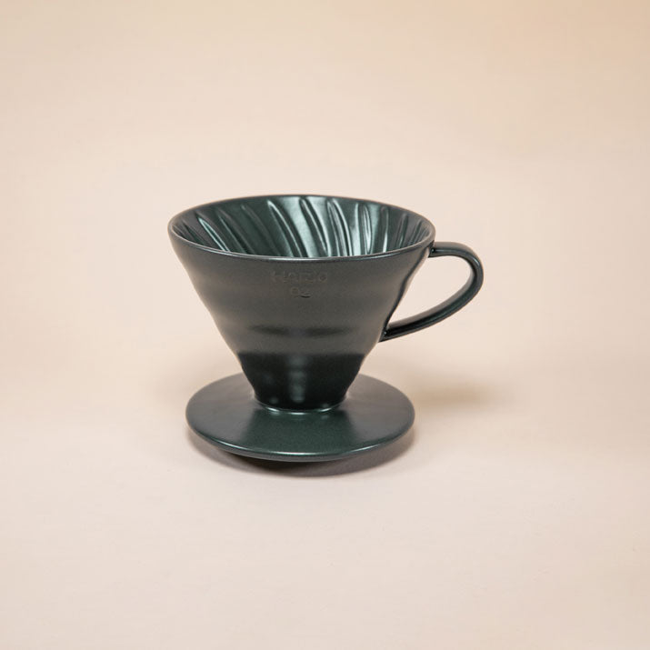 Juniper version of Hario V60 02 Ceramic Pour-Over Coffee Dripper