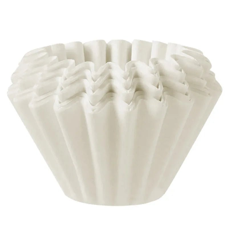 Vivalo Kraft Paper Coffee Filter Cups – Bowl-Shape Origami-Style Drip Filters (50-Pack) - Shop Coffee Hobby