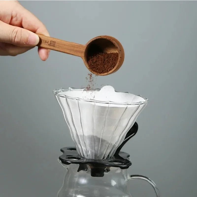 Vivalo V-Shaped Cone Coffee Filters – Natural Wood Pulp Paper, 2-4 Cup Pour-Over - Shop Coffee Hobby