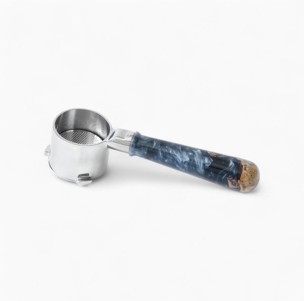 Walnut & Resin Handle Bottomless Portafilter - Shop Coffee Hobby