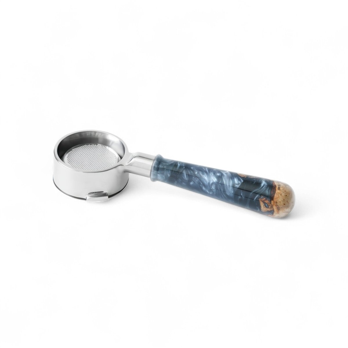 Walnut & Resin Handle Bottomless Portafilter - Shop Coffee Hobby
