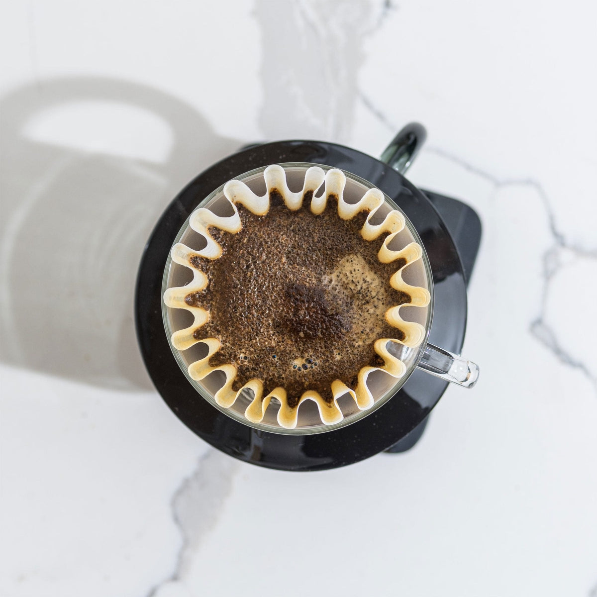 Kalita Wave 155 Pour Over Starter Kit – Glass Dripper & Filters